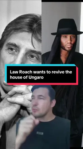 Law Roach has his eyes on bringing a  “sleeping beauty” back to life. He is looking into acquiring the house of Emanuel Ungaro #lawroach #zendaya #emanuelungaro #ungaro 
