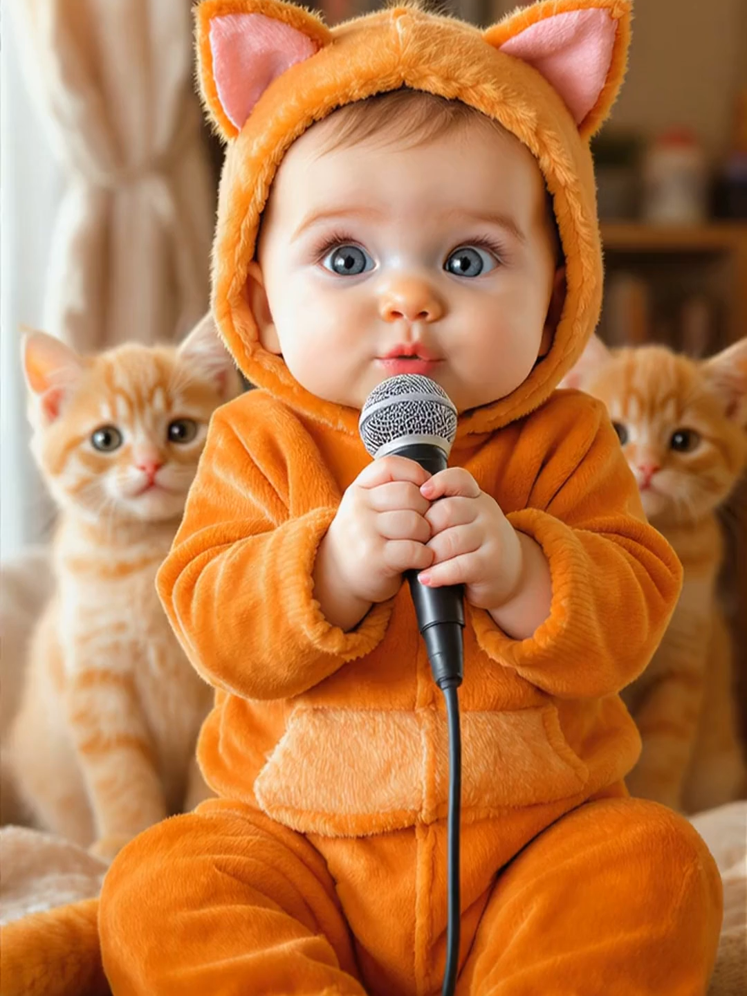Ai cũng yêu chú mèo #parentingwin #embedangyeu #embedethuong #foryou #baby #fyp #funnybaby #kids #dethuong #funnykids #xuhuong #funny #kidsoftiktok #cutebaby
