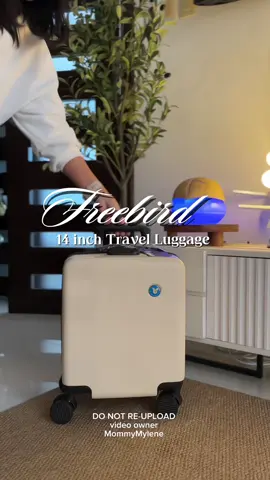 14inch Travel Luggage from @FreeBird.Ph #travel #luggage #miniluggage #freebirdluggage #travelessentials 