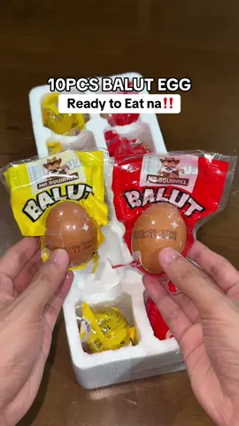 Sobrang sarap talaga nitong Mr Squirrel Balut 10pcs/Box 😋 #readytoeatbalut #balut #mrsquirrelbalut #baluteggs 