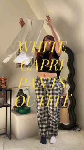 pas l’habitude des looks full white #TikTokFashion #outfitideas #outfit #capri #outfitinspo 