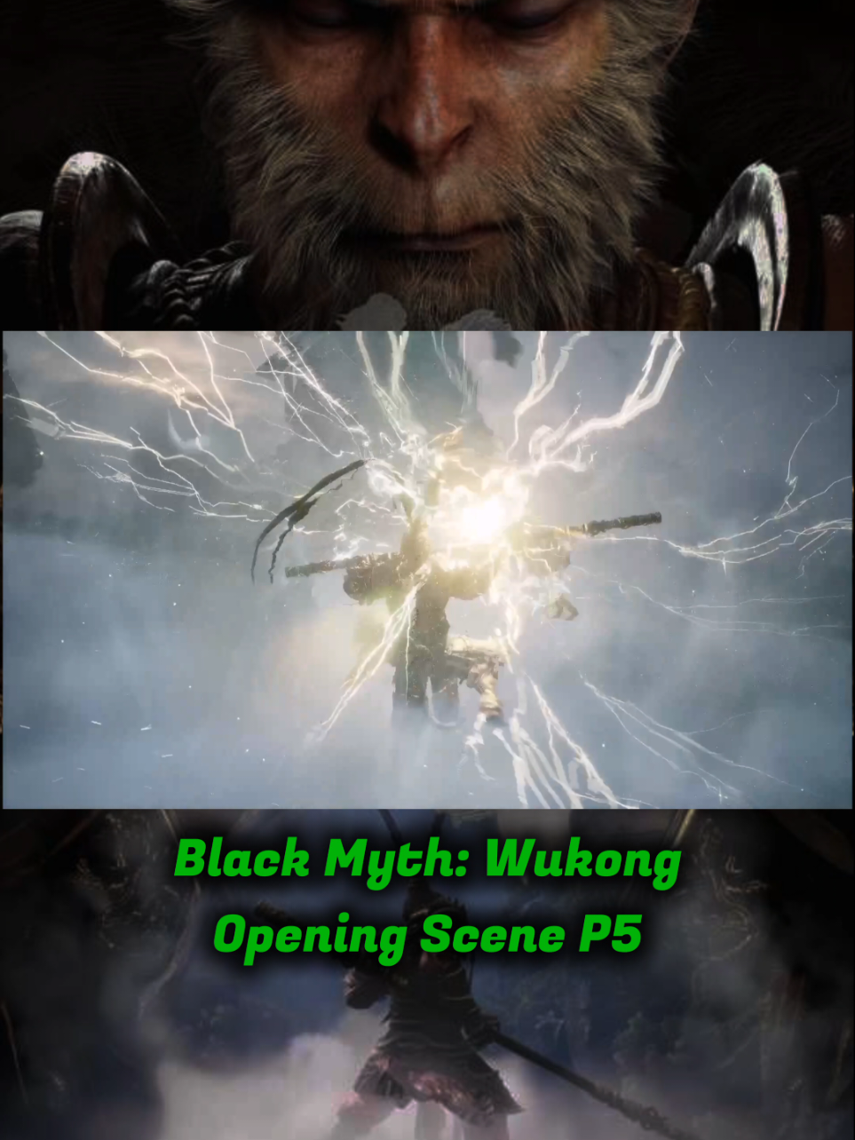 Black Myth: Wukong Black Myth: Wukong is a 2024 action role-playing game developed and published by Game Science. The player assumes the role of the Destined One, a staff-wielding monkey, who embarks on a journey to recover six relics corresponding to Sun Wukong's six senses.  #rpg #gaming #blackmythwukong #wukong 