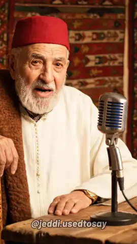 قالك الجدي: مثل شعبي من تراثنا الجزائري 👴 كل يوم حكمة من زمان… واش تقول في هاد المثل؟ ✍️ اكتب رأيك في التعليقات وخلي الجد يحكيلك جديدو ✨ #قالك_الجدي #أمثال_جزائرية #الذكاء_الاصطناعي  #حكم_شعبية #veo3 @Mané Used to say 🇩🇿✨ @Mané Used to say 🇩🇿✨ @Mané Used to say 🇩🇿✨ 