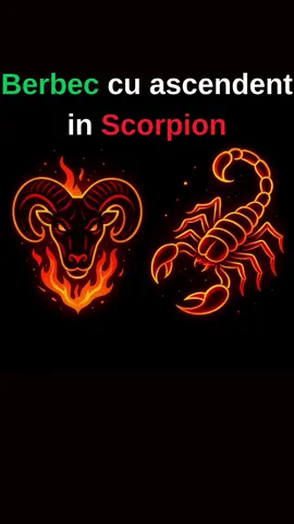 🔥 Berbec cu ascendent în Scorpion 🔥 Tu nu trăiești pe jumătate, ci arzi complet! Ai forța Berbecului care nu cunoaște limite și intensitatea Scorpionului care pătrunde în profunzime. Ești foc și apă, explozie și liniște în același timp. Oamenii te simt, chiar înainte să vorbești – energia ta nu poate fi ignorată. Ai un magnetism care cucerește și o ambiție care rupe orice barieră. Îți porți rănile ca pe medalii și renaști din propria cenușă ori de câte ori viața încearcă să te doboare. Tu nu doar mergi pe drumul tău, tu îl arzi în flăcări ca alții să știe că ai trecut pe acolo. Ești dovada vie că pasiunea și puterea interioară pot mișca munții din loc. ✨ Tu ești Berbecul în flăcări, condus de Scorpionul din adâncuri – o combinație rară, de neînvins! ✨#berbec #scorpion #ascendente #zodiac #zodiacsigns 