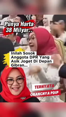 Punya Harta 38 Milyar Inilah Sosok Angota DPR Berkerudung Merah Yang Asik Joget Di Sidang DPR