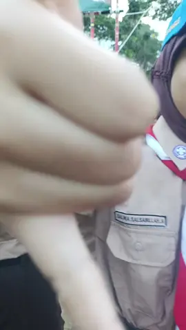 🔊✨ Pramuka bukan cuma baris-berbaris, tapi juga gaya yang jedag-jedug! #PramukaKeren #JedagJedugPramuka #ScoutVibes @SD UNGGULAN NU PASURUAN @nurfaridah115 