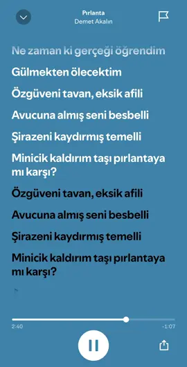 Demet Akalın Pırlanta #demetakalın #pırlanta #spotify #şarkı @Taha_cgl 