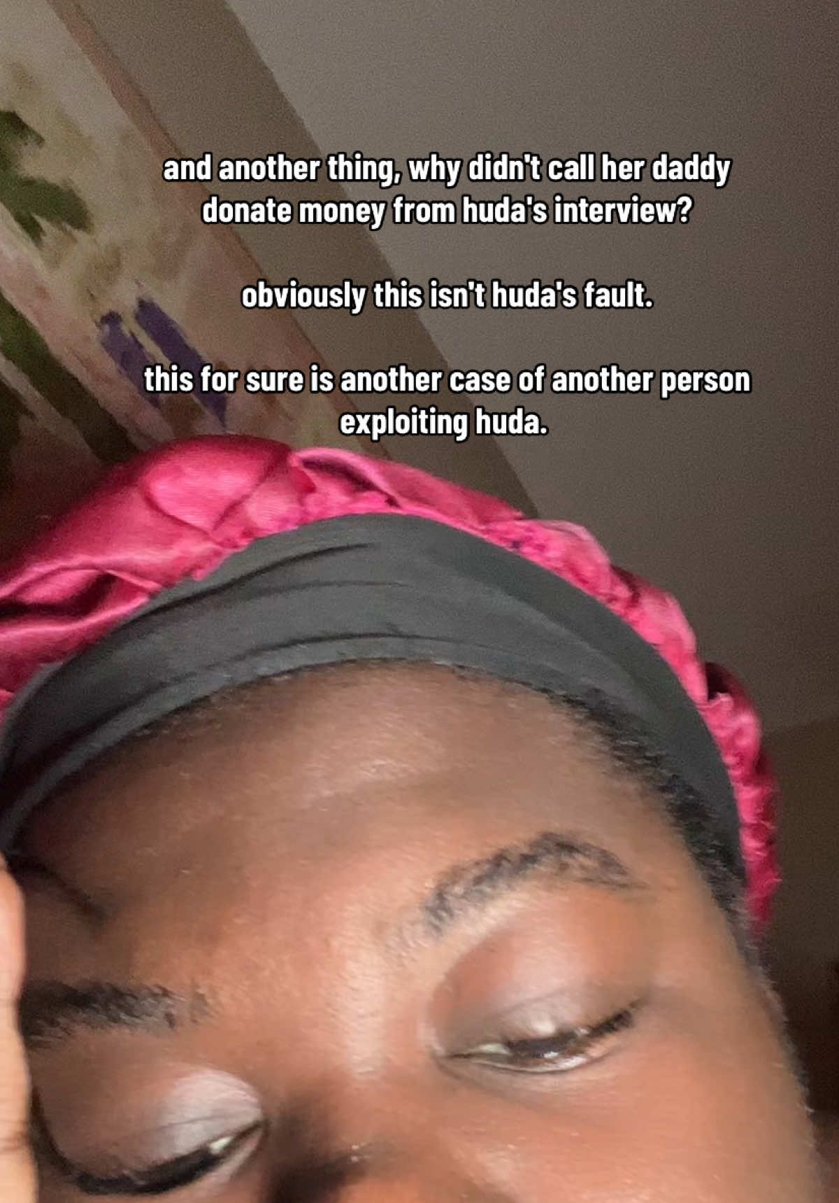 I know this also might confuse people because people still can't understand duality but I can feel the way i feel about huda and still think other people are using her for clout and hanging her out to dry. other people being media she did interviews on right out of the villa. NO ONE ON THOSE SETS TRIED TO REDIRECT HER INTO NOT BEING MESSY. but of course they wanted her to be messy. but there's a difference between being messy and being constructive. Both cause messes just one can build something better. ##LoveIsland##huda##callherdaddy