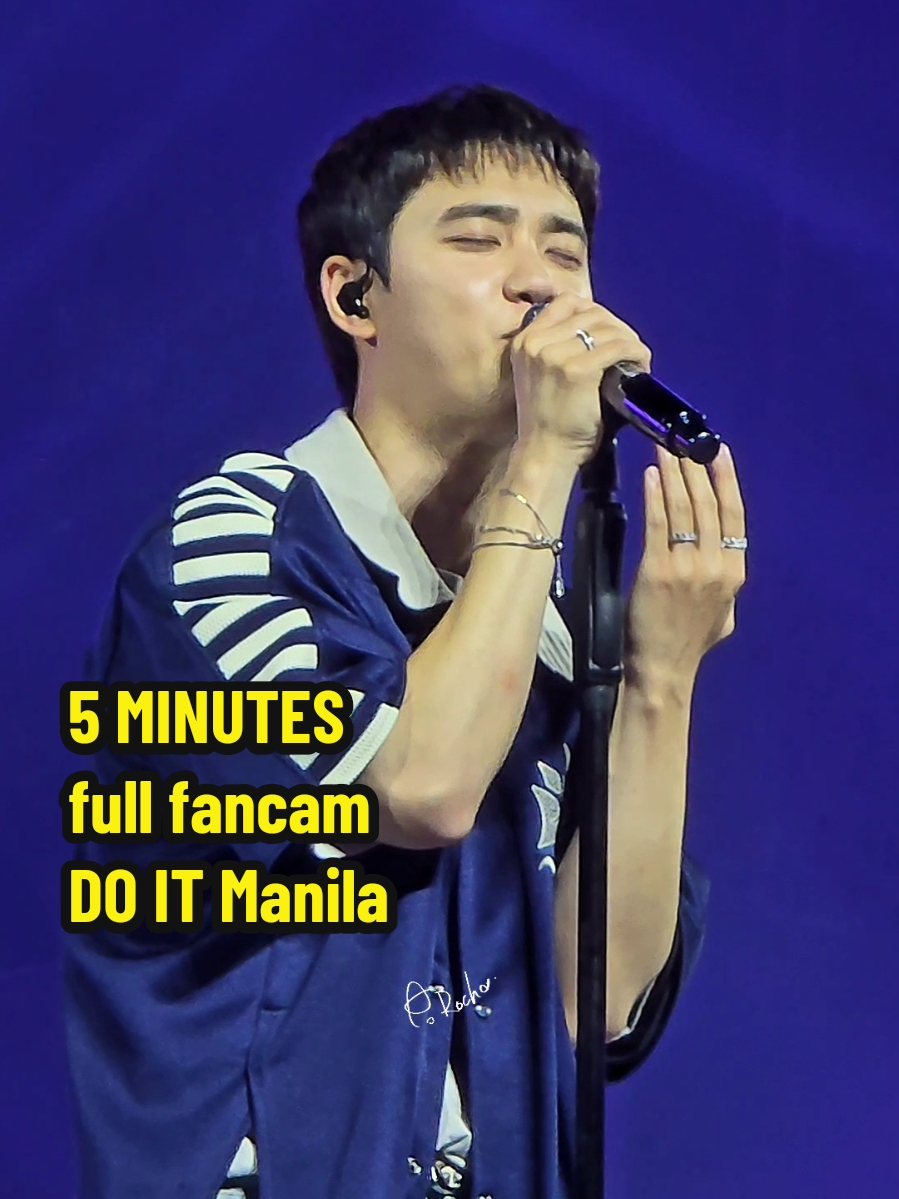 my new fave song!  full fancam: DOH KYUNGSOO - 5 MINUTES #DOITMNL #DOIt_inManila #DOITManila #DOITinManila #kyungsoo 