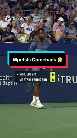 Comeback complete 😤 #tennis #tennistv #atptour #mpetshiperricard 