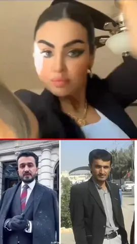 زينة العبيدي و النائب مصطفى سند 