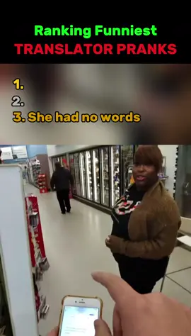 Ranking funniest translator pranks part 3 😂 #funny #fyp #viral #ranking #prank 