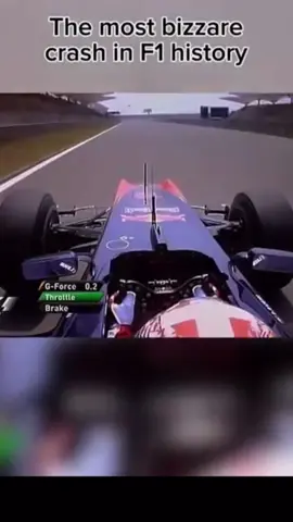 The most bizarre crash in f1 history  #f1 #crash #redbull #Motorsport 