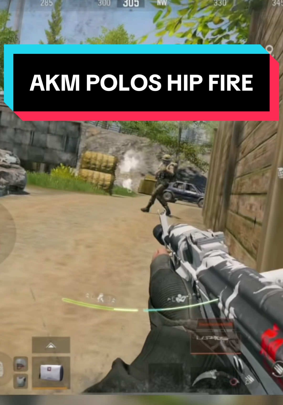 AKM POLOS HIP FIRE #arenabreakout #goldmoment 