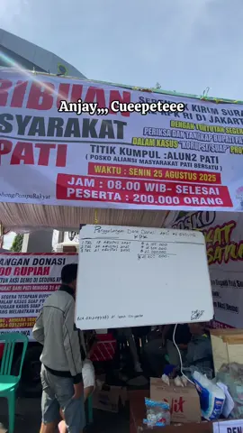 3 dino terkumpul 41 juta luweh #fyp #donasi#beritaviral #demo #alunalunpati 