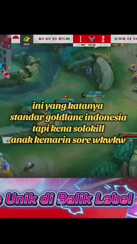 Skylar kena solokill maybee. segini doang standar goldlane Indonesia  #onicskylar #MerdekaMabar #MobileLegendsBangBang #MLBB 