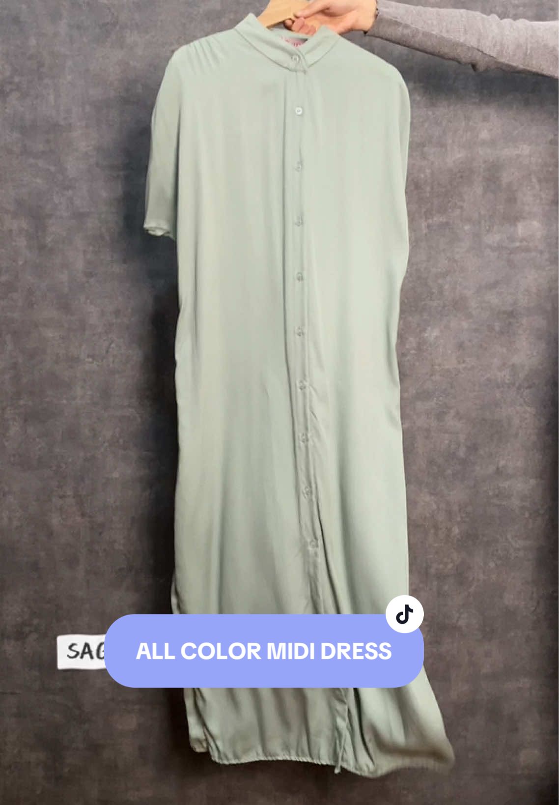 Jembreng all color midi dress terbaik !! 🥰🛍️😍 #4u #mididress #prqueenfashion 
