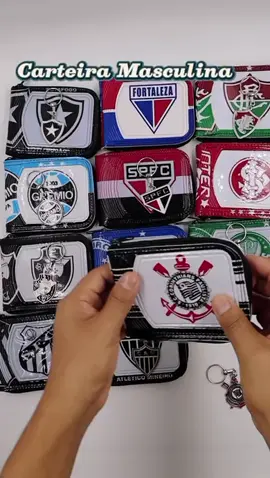 😱💥Olha esse Kit de Carteira e Chaveiro, ele e perfeito para presentar ao seu jogador favorito😉 #times #futebol #Tiktokshop #viral 