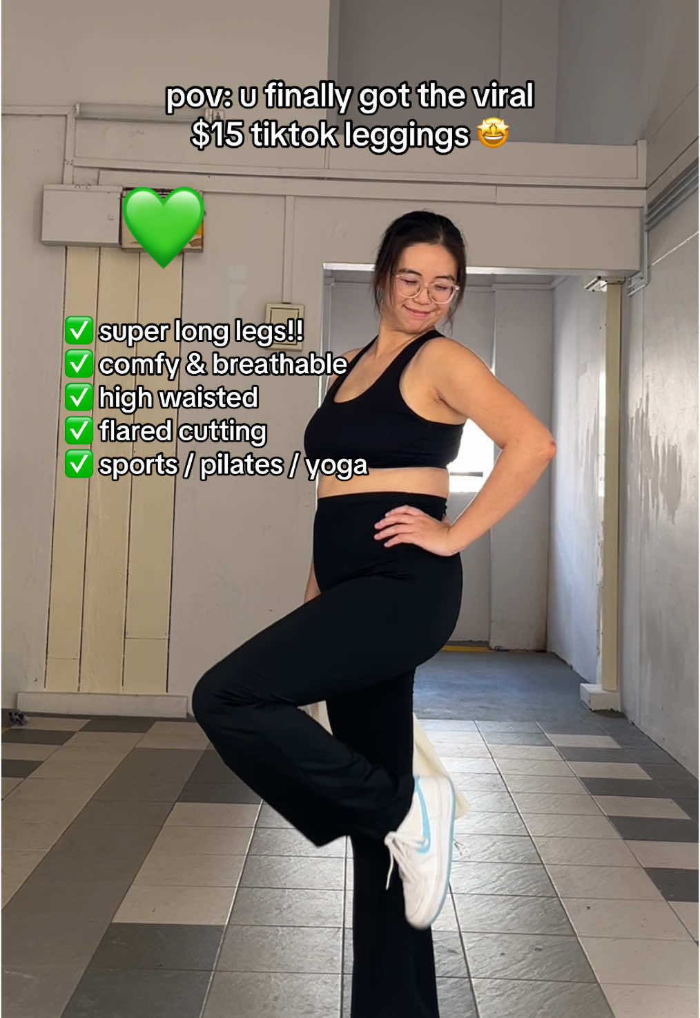 my legs look 2m long omg #rtop #viral #leggings #tights #review #fyp #explore #sports 