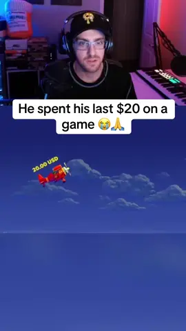 Bro risked his last $20 on this 😂 #streamer #streaming #fyp 