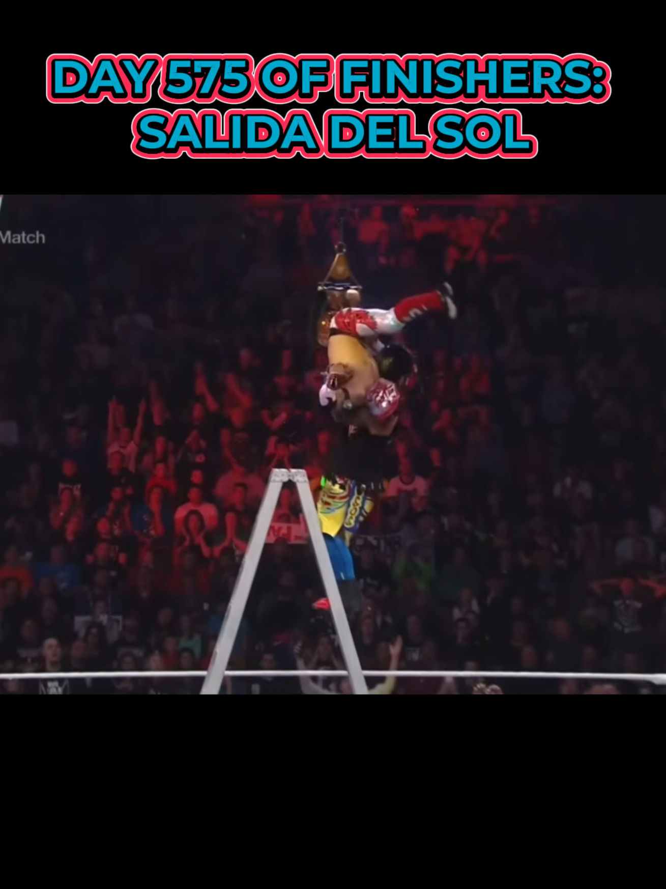 Day 575 | Kalisto - Salida del Sol #WWE #wrestling #foryou #finisher #edit 