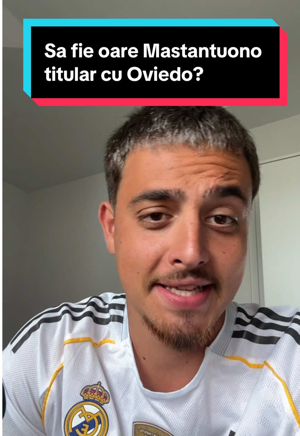 Sa fie oare Mastantuono titular cu Oviedo? #fy #realmadridfc #halamadrid #mastantuono #mariofasie 