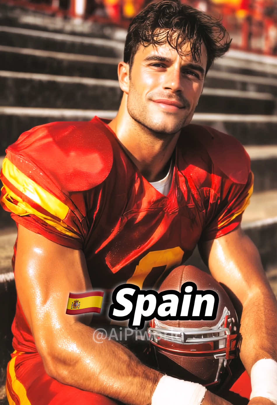 Most Handsome Football Captains Worldwide Pt 2⚡️🏈   #fyp #handsome #men #イケメン #explore 