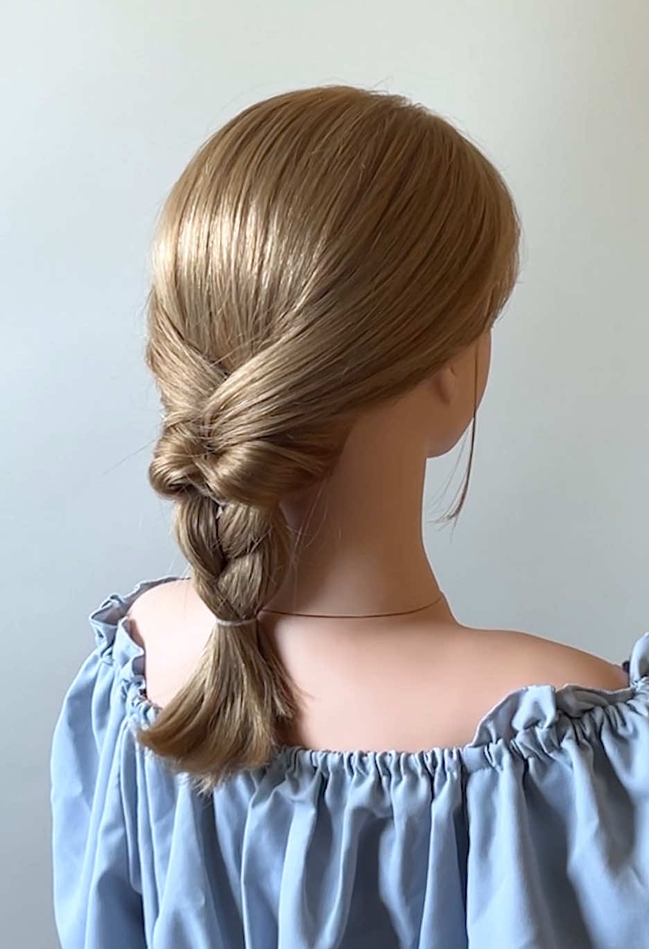 崩れない三つ編みの作り方＆U簪アップヘア #ヘアアレンジ #ヘアアレンジ動画 #簡単ヘアアレンジ #hairtok #easyhairstyles 