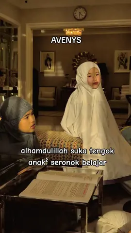 aleeya bersyurkur dapat anak² suka belajar