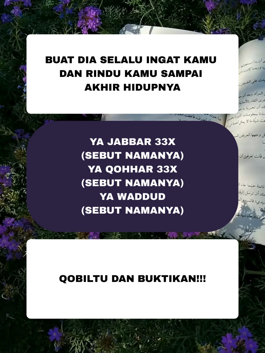 BUAT DIA INGAT KAMU #fyp #fypage #4u #masukberanda #viralditiktok #doa #amalandoa #amalan #pemikatsuami #pemikatistri #suamiistri #rumahtangga #pengasihan #mahabbah #peletampuh #tkimalaysia🇲🇾🇮🇩 #tkibrunei🇧🇳 #tkwtaiwan #tkikorea🇰🇷🇮🇩 #tkijepang🇯🇵