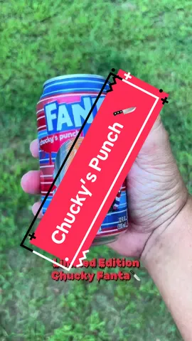 Had to grab the limited edition Chucky can from Fanta 👀🍊 The design is awesome, but the flavor was just a basic punch, nothing too crazy. Cool collector’s item though! #foryourpage #fanta #chucky #halloween #soda @Coca-Cola 