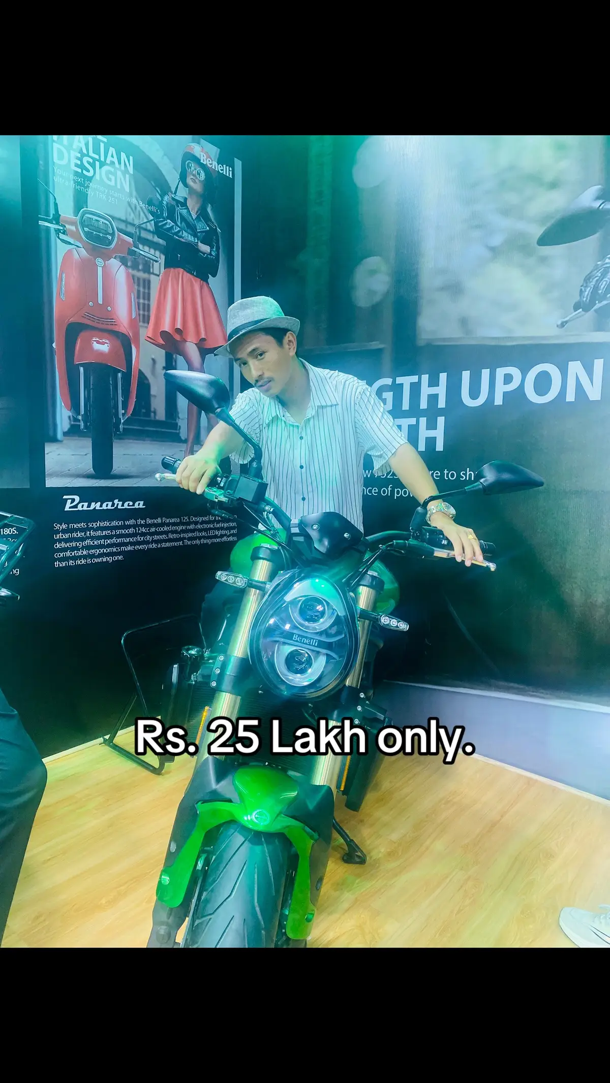 Rs. 25 Lakh. benelli Bike.  Should i buy? #benelli #bike #motorcycle #luxury #nepali 