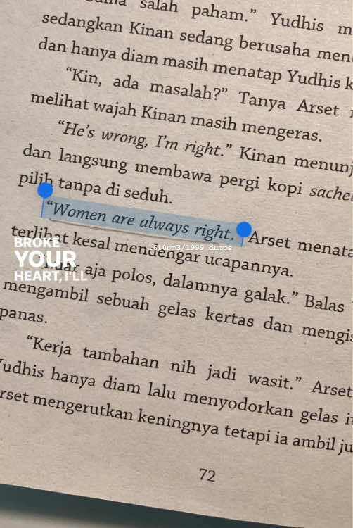 🤭 | ig : 1999.dumps #orangbaru #BookTook #quotesaesthetic #fypシ゚ #1610pm3 