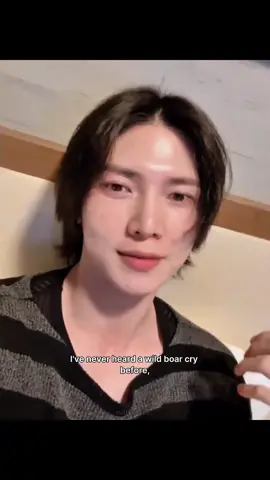 Even his growl is so adorable!! 😭 #yeosang #kangyeosang #ateez #ateezlive #ateezfyp 