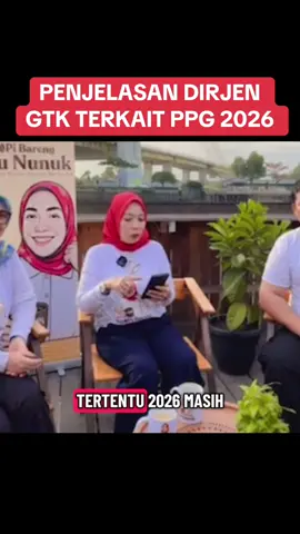 Penjelasan Prof Nunu Dirjen GTK terkait apakah di tahun 2026 PPG masih ada atau tidak #dirjengtk #ppg2026 #ppgtertentu #ppggurutertentu #ppgtertentu2026