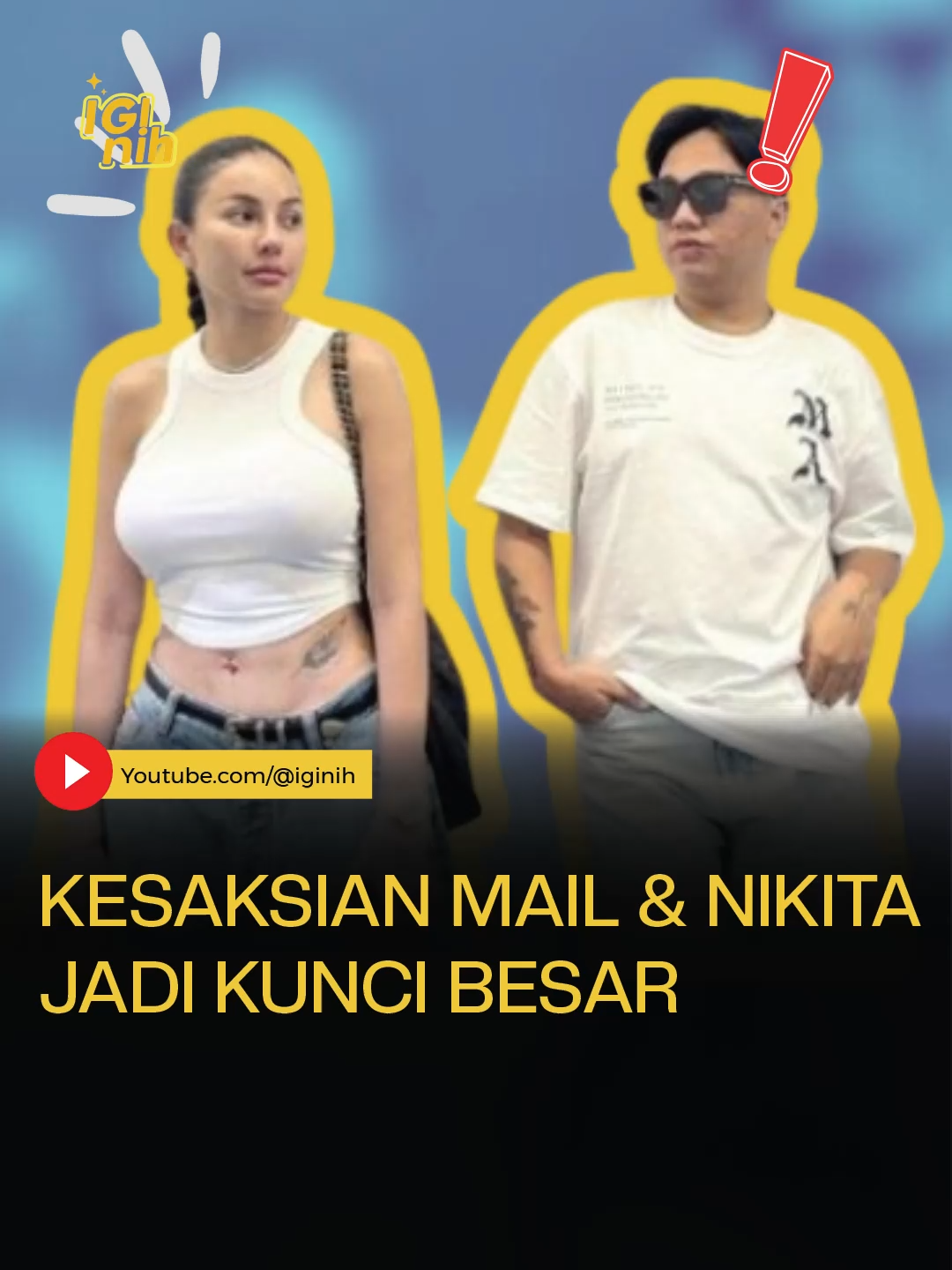 Kelanjutan perkara Nikita Mirzani VS Reza Gladys semakin memanas. Kini, Mail yang jadi terdakwa dan Nikita jadi saksi. Mereka membongkar segala fakta terkait uang 4 miliar rupiah, isi chat WhatsApp, dan kontroversi lainnya. Sementara itu, Fitri Salhuteru diduga ingin memecah belah persahabatan mereka. Simak informasi selengkapnya di Youtube atau Facebook fanpage IGInih! #IGInih #NikitaMirzani #Nikmir #Mail #MailNikita #RezaGladys