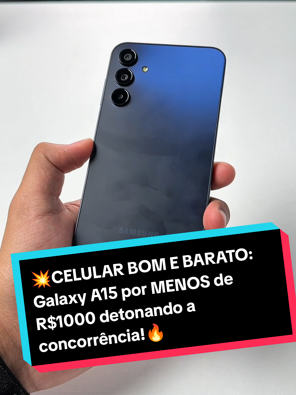 💥CELULAR BOM E BARATO: Galaxy A15 por MENOS de R$1000 detonando a concorrência!🔥📱 @Mercado Livre  #TechdosSonhos #MercadoLivre  #samsung #galaxy #a15  TDV8NT-ZMLT