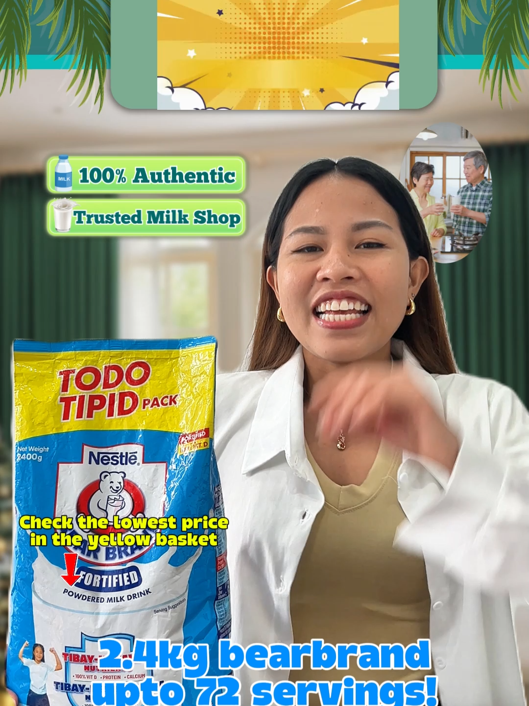 Dito kana mommy! For affordable price heto na yon! 2.4kgbearbrand #fyp #foodhacks #ggss #2.4kgbearbrand #GatasNgBayan #salary #SulitPacks