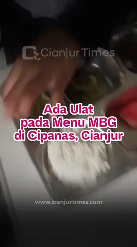 Program Makan Bergizi Gratis (Menu MBG) di Kabupaten Cianjur kembali menjadi sorotan. Setelah dugaan kasus keracunan yang menimpa 12 santriwati di Cidaun, kini kebersihan makanan kembali dipertanyakan usai pelajar di SMA Islamic Al-Irsyad Boarding School (IABS) Cipanas menemukan ulat pada salah satu menu makanan mereka. Berdasarkan informasi yang tim dapatkan, sebuah video berdurasi 21 detik menunjukkan adanya ulat atau belatung di bagian sayuran pada menu MBG. Penemuan ini berawal saat seorang siswa SMA IABS Cipanas hendak menyantap makan siangnya. Ia terkejut melihat belatung bergerak di dalam sayurannya. Siswa tersebut kemudian merekam kejadian itu. Kepala Sekolah SMA IABS Cipanas, Asep Gugun Gunawan, membenarkan adanya penemuan ulat tersebut. Ia bersyukur kejadian ini hanya terjadi pada satu porsi makanan dan tidak ada siswa yang mengalami keracunan. “Jadi setelah dicek kepada siswa lain, itu tidak ada, namun hanya ada satu saja,” ungkap Asep, Kamis (21/8/2025). “Alhamdulillah untungnya tidak ada siswa yang mengalami keracunan akibat adanya peristiwa itu,” tambahnya. Selengkapnya di cianjurtimes.com #cianjur #cianjurtimes #mbg 