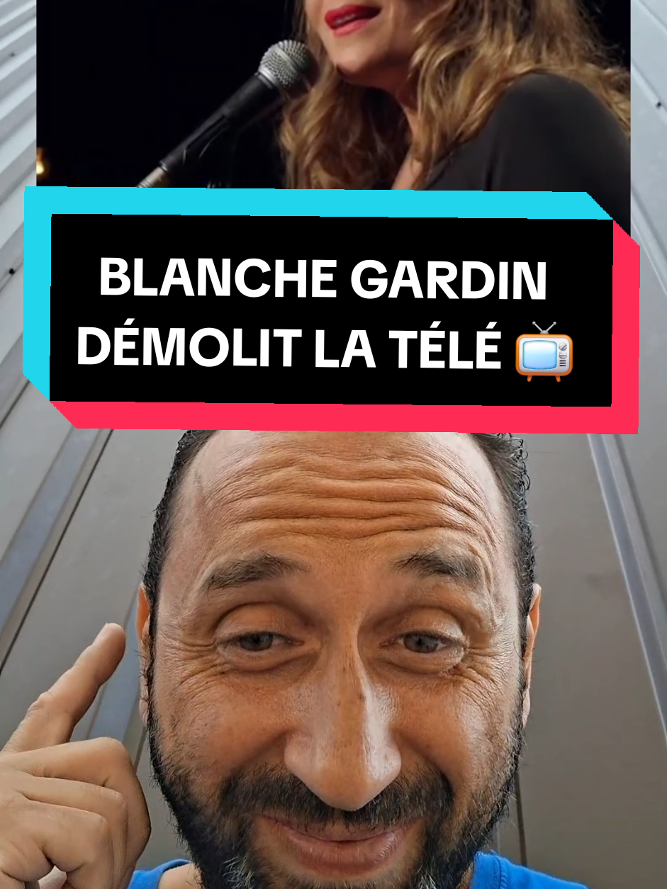 La télé 📺 rends bête. Éteinds ta télé 📺 et regardes ce qui se fait de mieux #blanche #gardin #tv #hanouna 