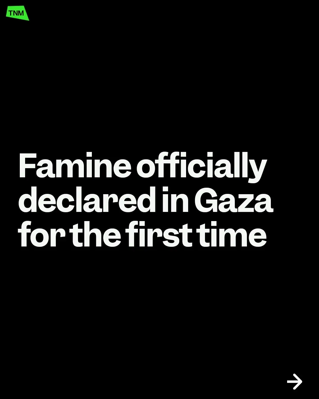 Aid groups and food security experts have warned for months that Gaza was on the brink of famine, but this is the first official confirmation.