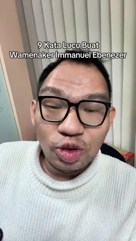 Dari Jokowi Mania ke Prabowo Mania berakhir di rutan Kapeka #immanuelebenezer #wamenaker 