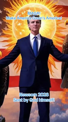 Make America Gavin’s America! MAGA! Make America Great Again! @Gavin Newsom @Governor Gavin Newsom #president #makeamericagreatagain🇺🇸❤️ #usa #maga #america 
