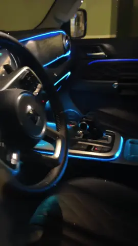 Decorate your car with this ambient light.#driving #skills #tips 