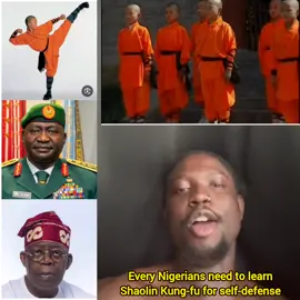 Every Nigerians to learn Shaolin kung-fu for self-defense. Chief of Army staff warns. #VeryDarkMan #VDM 