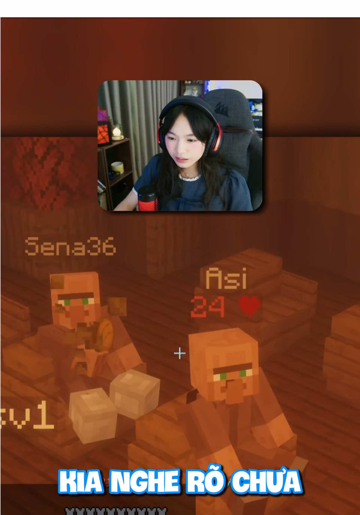 Tôi bị dân bắt nạt 😭 #maisann #noisi #noisiminecraft #Minecraft 