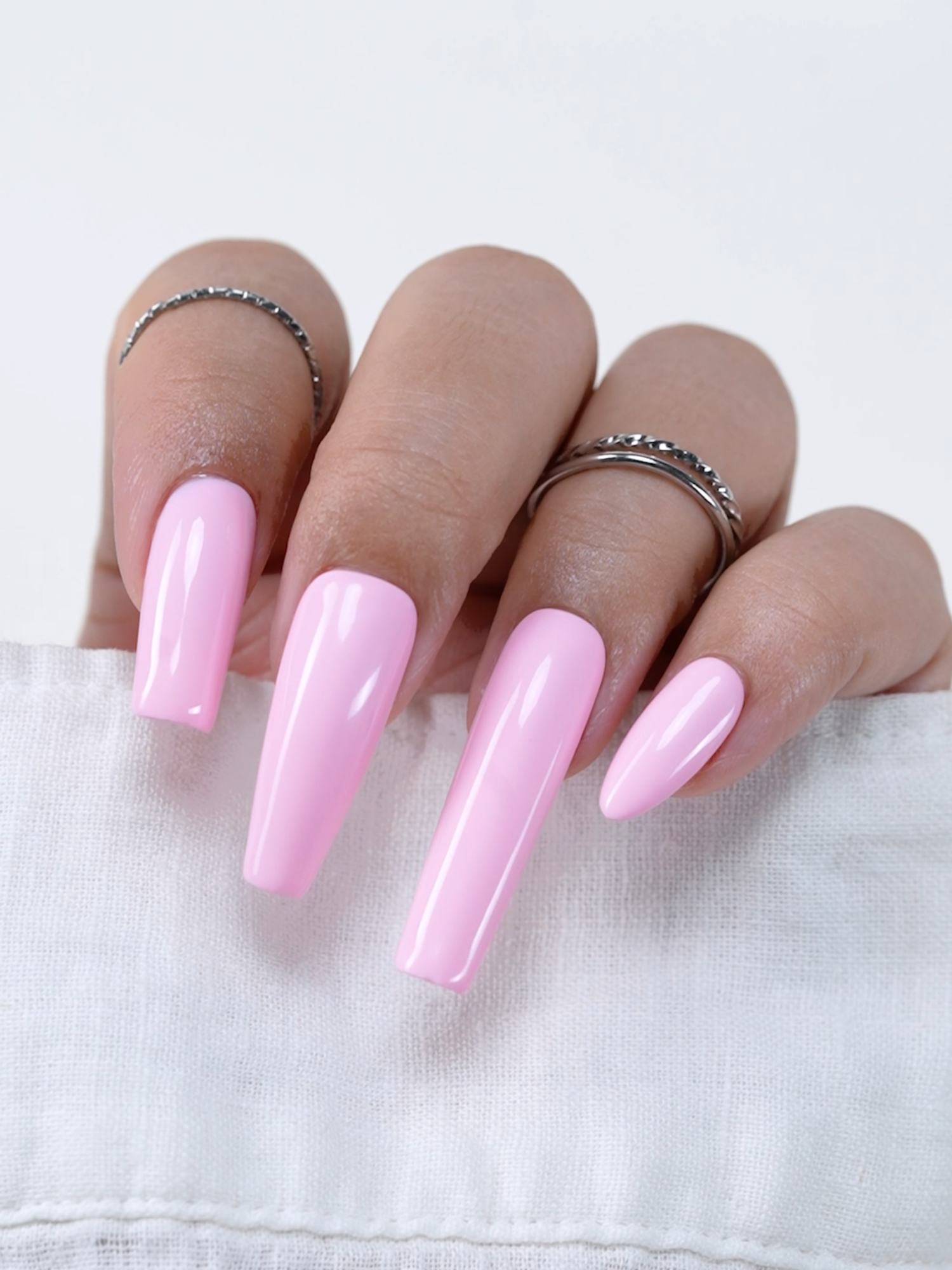✨Which nail shape do you like best?✨ Using Beetles Gel Nail Kit #beetlesgelpolish #RushTok2025 #fyp #nails #nailsoftiktok #tiktokmademebuyit #tiktokshopfinds #shopvideocarnival #prettynails #nailart #falsenails