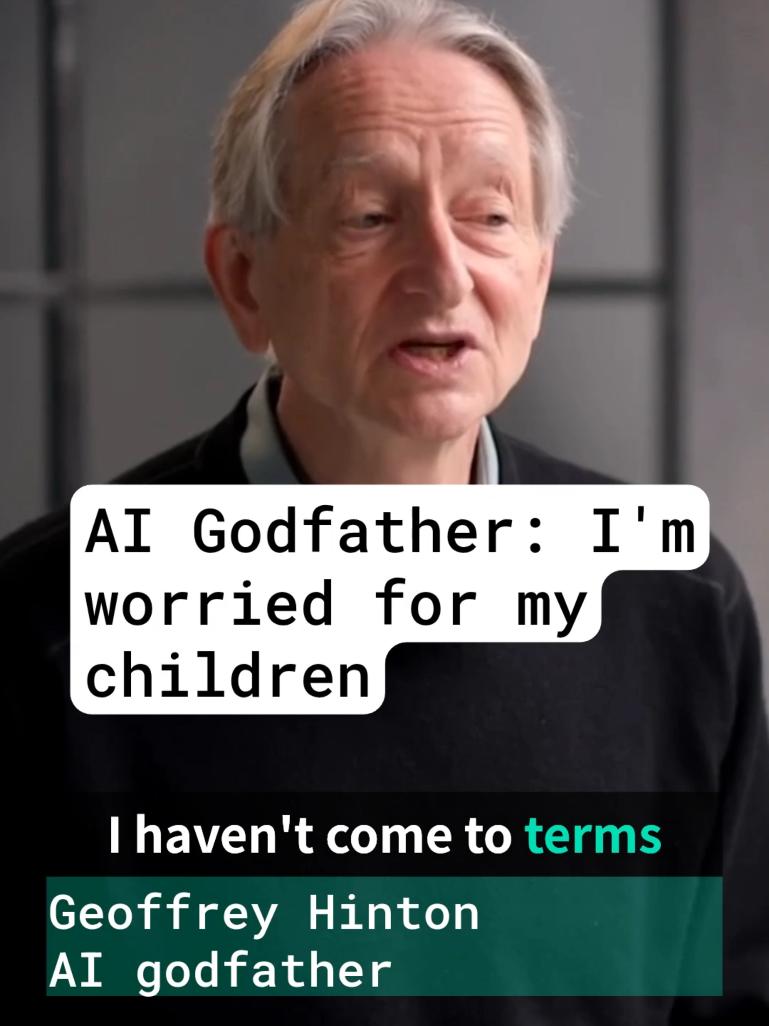AI godfather and Nobel Prize winner Geoffrey Hinton says he's worried about what superintelligence could mean for his children's future. 