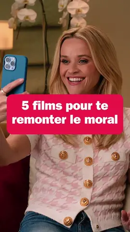 5 films pour te remonter le moral 💝 Tu as un petit coup de mou parce que c’est bientôt la rentrée et la fin des vacances ? Remonte toi le moral avec ces 5 films feel good à voir sur Netflix !  C’est quoi le film que tu regardes pour te remonter le moral ?  Crédit : Netflix  #pourtoi #filmnetflix #netflixfr #feelgood #films 