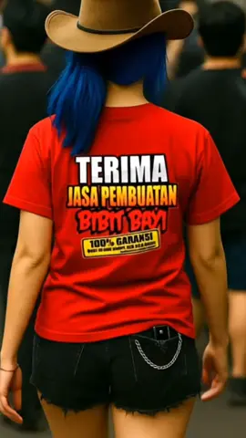 Terima jasa pembuatan bibit😒 #kaos #kaospria #kaosdistro #kaoskatakata #tshirt 